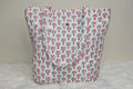 Blush Balloon Quilted Zipper Mini Tote Bag
