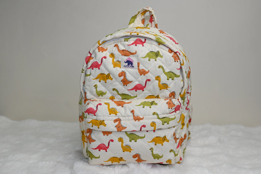 Little Dino Quilted Backpack