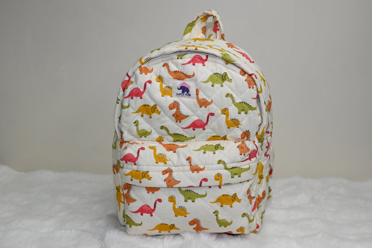 Little Dino Quilted Backpack