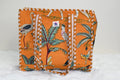 Mustard Jungle Safari Zipper Mini Tote Bag