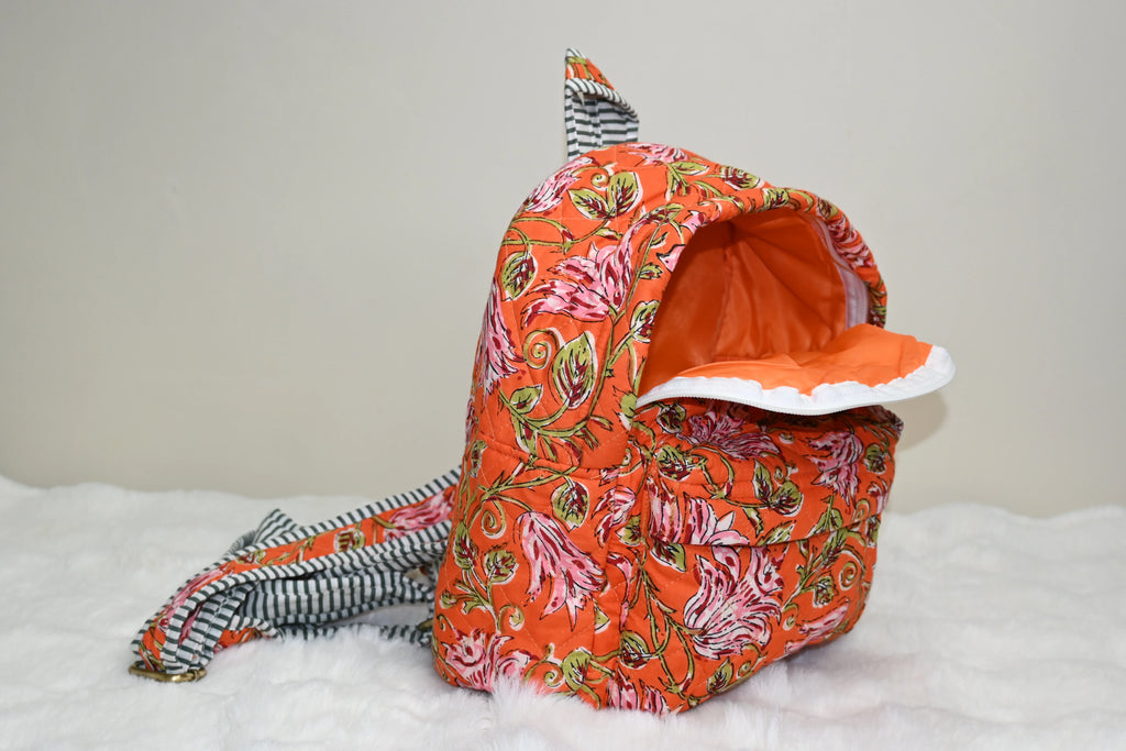 Pushp Vatika Quilted Backpack