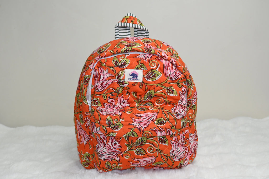 Pushp Vatika Quilted Backpack