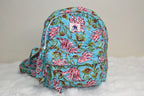 Sky Trail Cotton Quilted Backpack