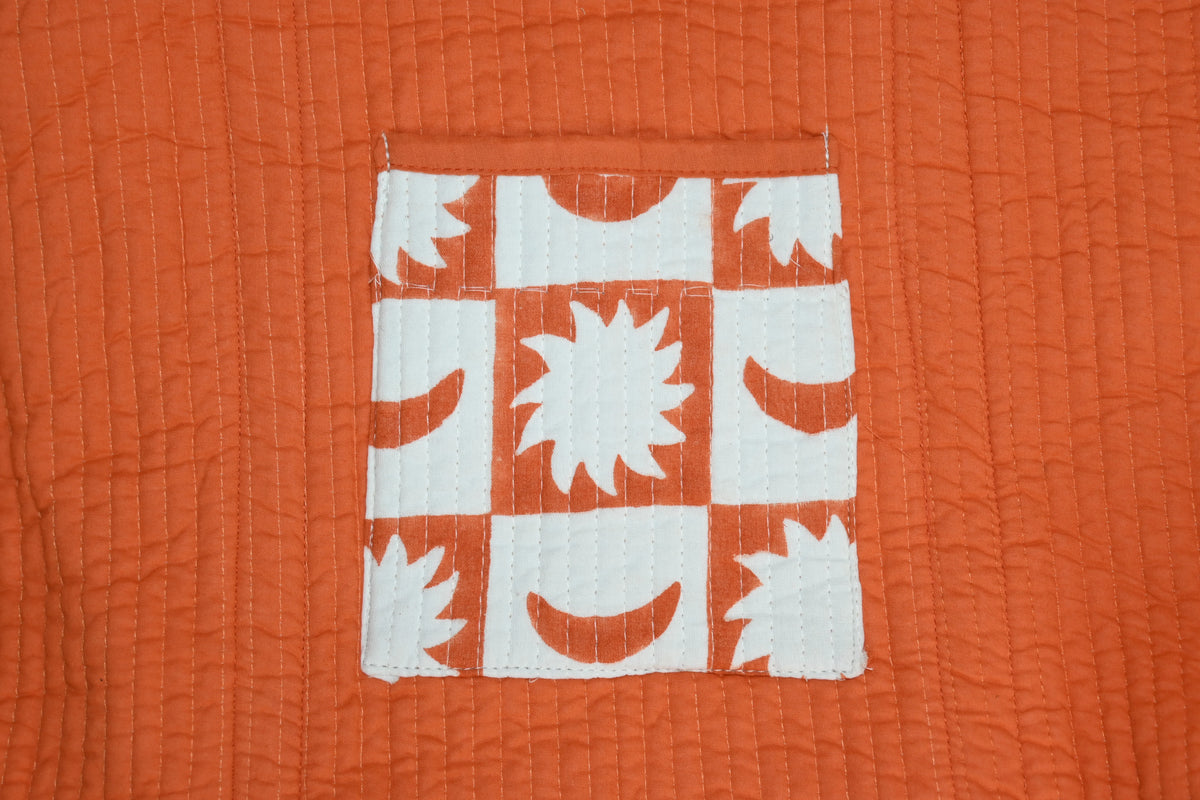 Sun & Moon Quilted Tote Bag