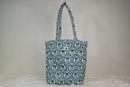 Vine Quilted Zipper Mini Tote Bag
